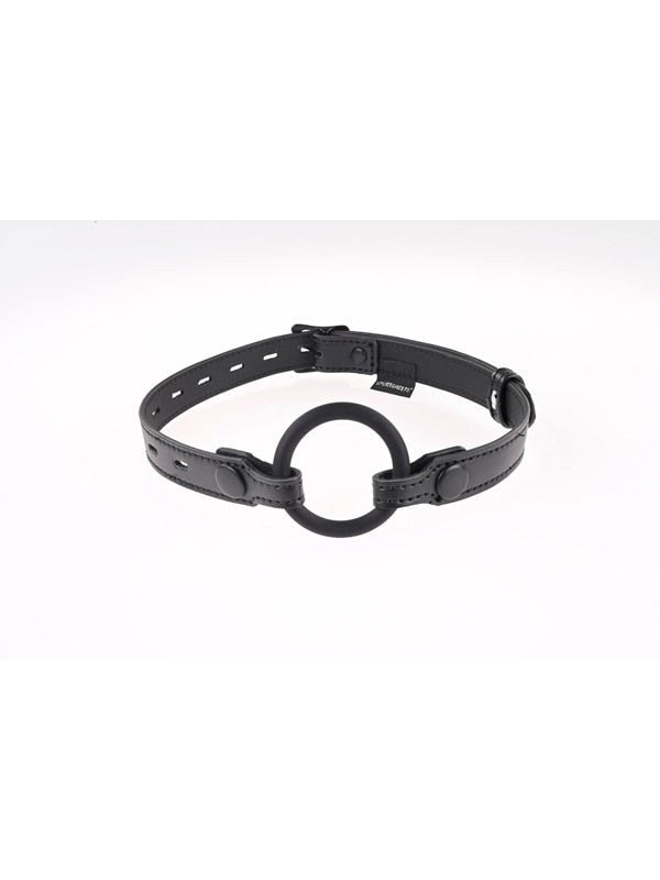 Sportsheets Saffron Interchangeable Gag with Snap On Ball and Ring System - Bondage Gags and Bits