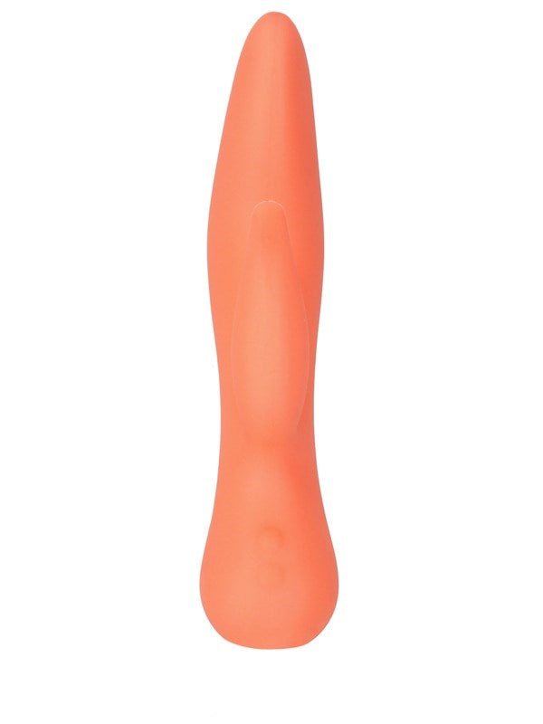 BMS Factory Swan The Blossom Rechargeable Rabbit Vibrator Peach Dual Motor - Rabbit Vibrators