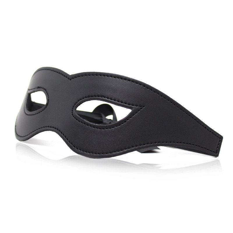 BDStyle Fancy Bdsm Mask Premium Faux Leather Sensory Play - Blindfolds And Masks