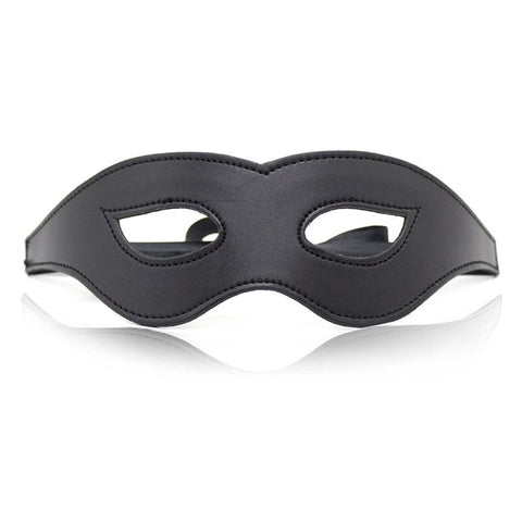 BDStyle Fancy Bdsm Mask Premium Faux Leather Sensory Play - Blindfolds And Masks