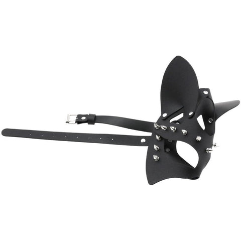 BDStyle Faux Leather Rivet Spike Mask Premium Construction Nine Colors - Blindfolds And Masks