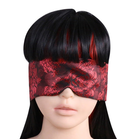 BDStyle Satin Elasticity Blindfold Premium Sensory Deprivation Sex Toy - Blindfolds And Masks