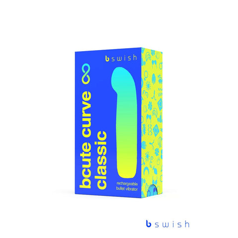 B Swish Bcute Curve Infinite Classic USB Rechargeable G Spot Vibrator - G-Spot Vibrators
