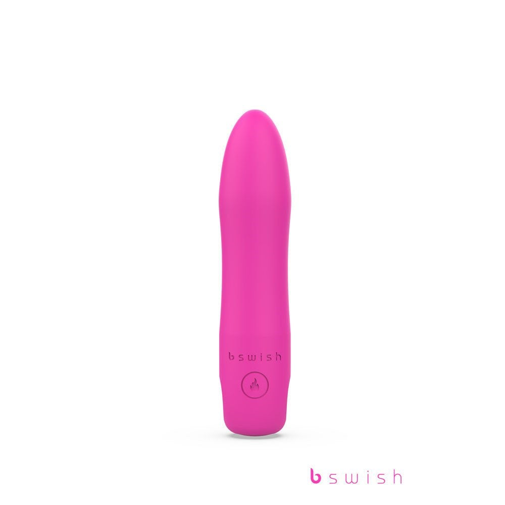 B Swish Bcute Infinite Heat Classic Rechargeable Bullet Vibrator with Heat - - Bullet Vibrators