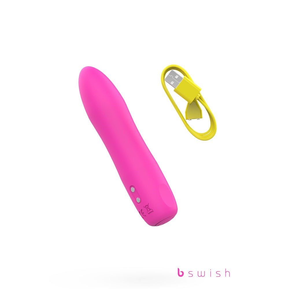 B Swish Bcute Infinite Heat Classic Rechargeable Bullet Vibrator with Heat - - Bullet Vibrators