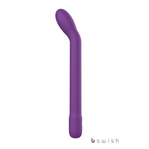 B Swish Bgee Infinite Classic Rechargeable G Spot Vibrator Purple 18cm - G-Spot Vibrators