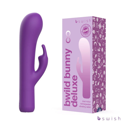 B Swish Bwild Bunny Infinite Deluxe USB Rechargeable Rabbit Vibrator - - Rabbit Vibrators