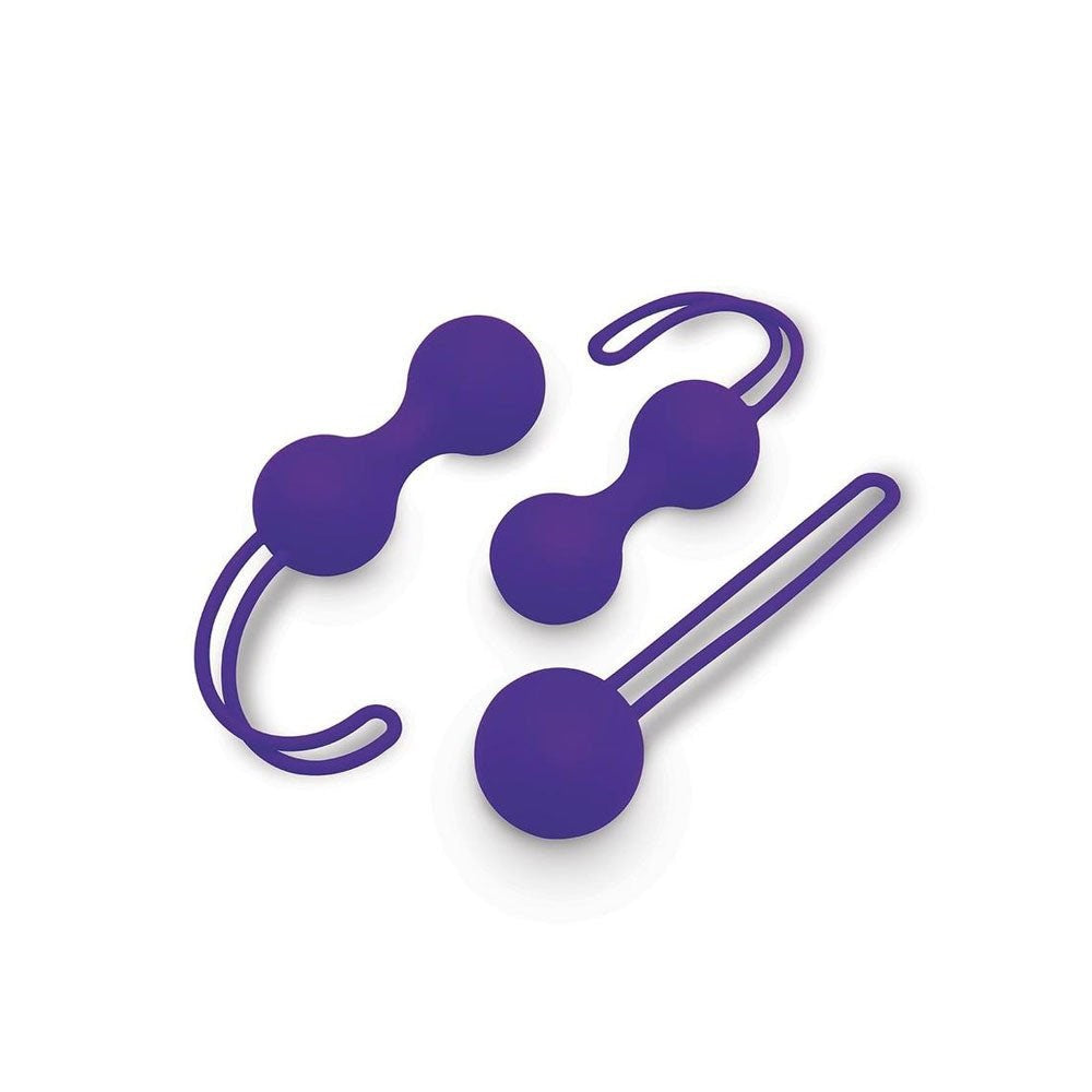 Xgen Products Bodywand Squeeze 3 Piece Weighted Kegel Ball Training Set Progressive - Love Eggs and Kegel Exercisers