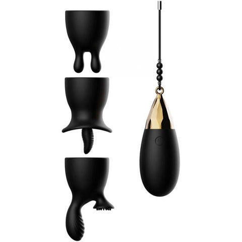 Evolved Egg Citment USB Rechargeable Love Egg with 3 Sleeves Remote Vibrator - Love Eggs and Kegel Exercisers