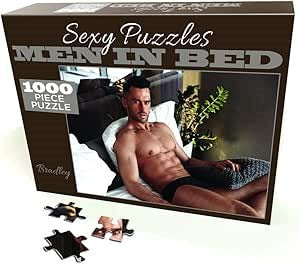 Little Genie Sexy Jigsaw Puzzle Men In Bed Bradley 100 piece Adult Entertainment - Sex Games, Coupons and Tricks