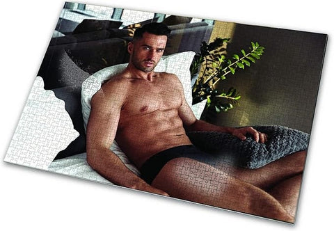 Little Genie Sexy Jigsaw Puzzle Men In Bed Bradley 100 piece Adult Entertainment - Sex Games, Coupons and Tricks