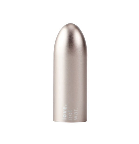 LOVE NOT WAR Maya Bullet Vibrator Head Only Recycled Aluminum Construction - Bullet Vibrators