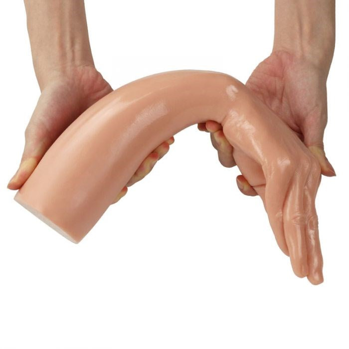 Lovetoy King Sized Realistic Magic Hand Fisting Dildo Flesh 36cm Anatomical Design - - Realistic Dildos
