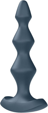Satisfyer Lolli Plug 1 Vibrating Anal Beads with Dual Motors - Anal Beads and Balls