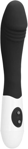 Shots Toys GC Ribbed G Spot Vibrator Curved Design & 10 Vibration Modes - G-Spot Vibrators