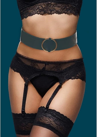 Shots Toys OUCH Halo Bondage Play Waist Belt S/M Premium Restraint - Cuffs And Restraints