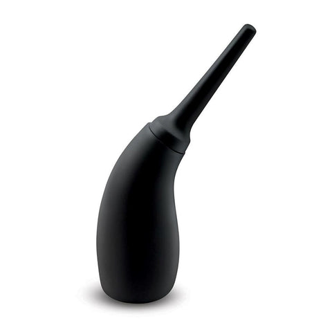Xgen Products AquaClean Silicone 1 Way Valve Contoured Ergo Anal Douche Set - Enemas and Douches