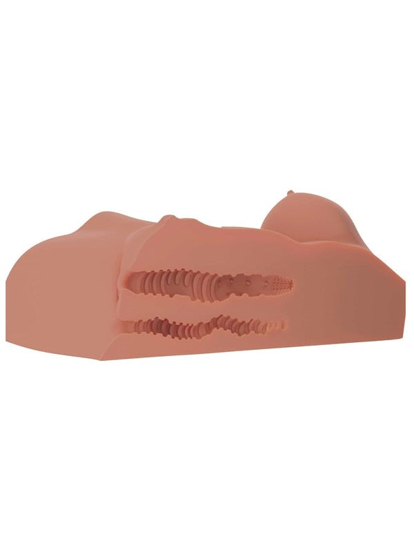 Pipedream Products PDX Perfect DDs Realistic Male Masturbator Tan Full Body - - Masturbators and Strokers