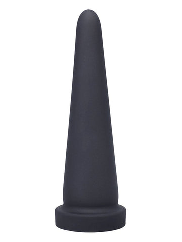 Tantus Cone Butt Plug Small Black Premium Body Safe Silicone - Butt Plugs