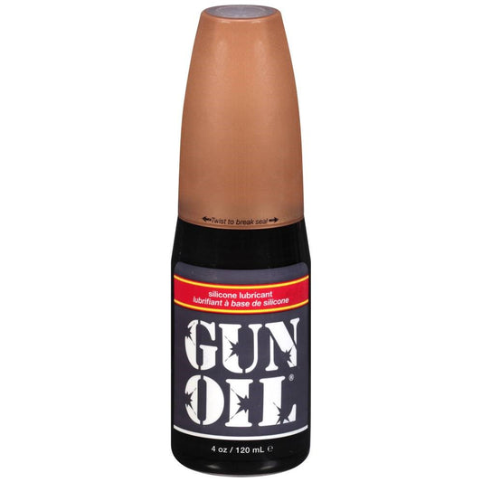Gun Oil Flip Top Bottle Silicone Based Lubricant Premium Formula - - Silicone Based Lubes