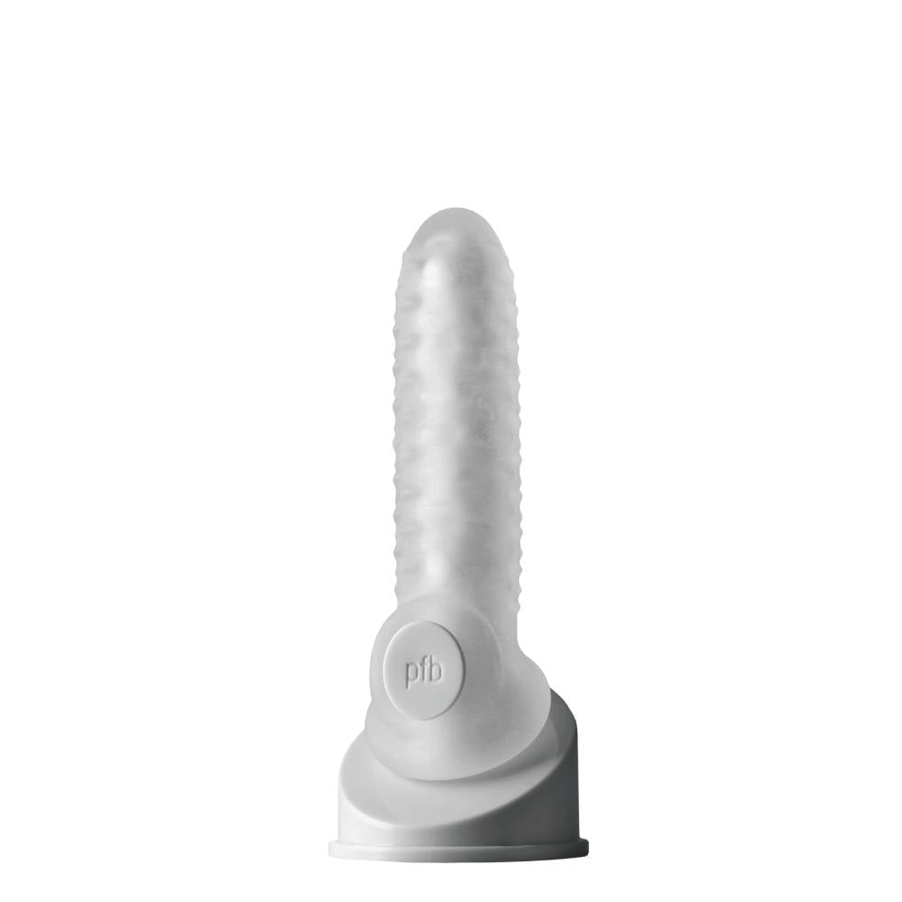 Perfect Fit Fat Boy Checker Plate Cock Sheath Textured Girth Enhancement - - Pumps, Extenders and Sleeves