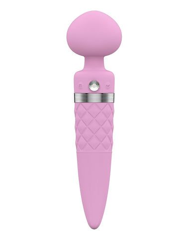 BMS Factory Pillow Talk Sultry Dual Ended Warming Body Wand Massager - Body Wands