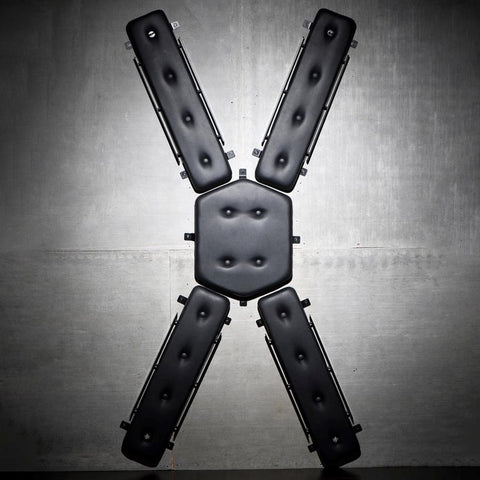 XR Brands Master Series St Andrews Cross Bondage Furniture Wall Mount BDSM - Sex Furniture