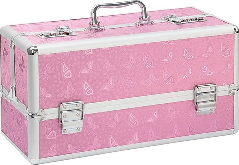 BMS Factory Lockable Large Vibrator Case Pink Secure Adult Toy Storage - Vibrator Accessories