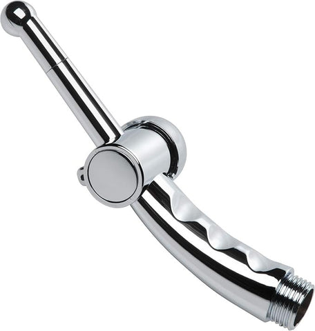 XR Brands CleanStream Shower Cleansing Nozzle with Flow Regulator Anal Douche - Enemas and Douches