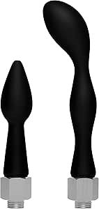 XR Brands CleanStream Silicone Enema Attachment Set Medical Grade - Enemas and Douches