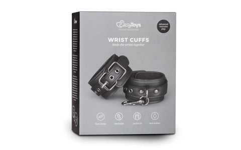 Fetish Collection Easy Toys Bondage Handcuffs Black Premium Restraint - Cuffs And Restraints