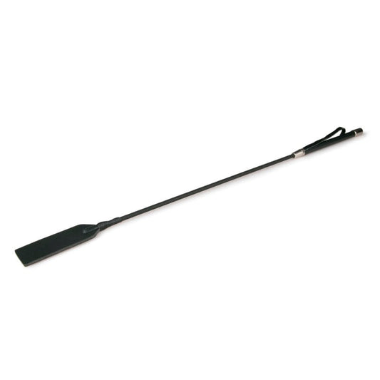 Fetish Collection Easy Toys Rectangle BDSM Crop Whip Black Premium Impact - - Whips And Crops