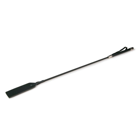 Fetish Collection Easy Toys Rectangle BDSM Crop Whip Black Premium Impact - Whips And Crops