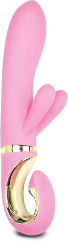 Gvibe Grabbit Candy Rabbit Vibrator Pink Triple Motor Clitoral G Spot - Rabbit Vibrators