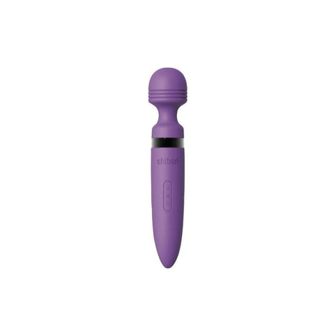 Shibari Deluxe Mega Wireless 28X Body Wand Massager Purple Powerful Vibrator - Body Wands
