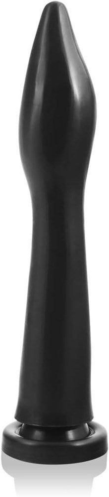 SI Novelties Goose Medium Anal Dildo With Suction Cup Black Medical Grade - - Anal Dildos