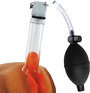 XR Brands Size Matters Clitoral Pumping System with Quick Release Valve - Pussy And Clit Toys