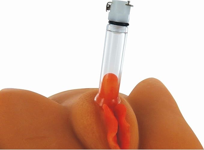 XR Brands Size Matters Clitoral Pumping System with Quick Release Valve - - Pussy And Clit Toys