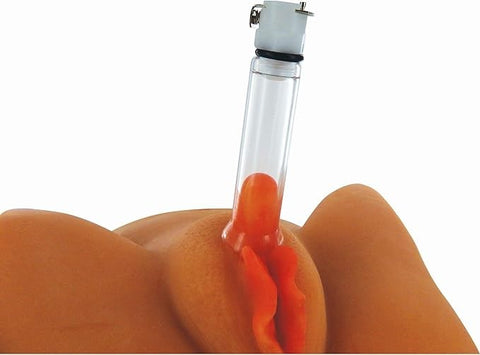 XR Brands Size Matters Clitoral Pumping System with Quick Release Valve - Pussy And Clit Toys