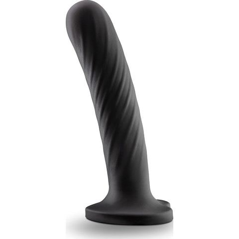Blush Novelties Temptasia Twist Large Suction Cup Dildo Spiral Texture - Realistic Dildos