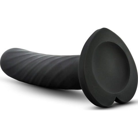 Blush Novelties Temptasia Twist Large Suction Cup Dildo Spiral Texture - Realistic Dildos