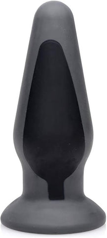 XR Brands Zeus Anal Amplifier Silicone eStim Anal Plug Electrostimulation - Butt Plugs