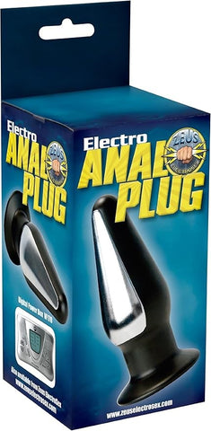 XR Brands Zeus Electrosex Anal Plug Electrostimulation Butt Plug - Butt Plugs