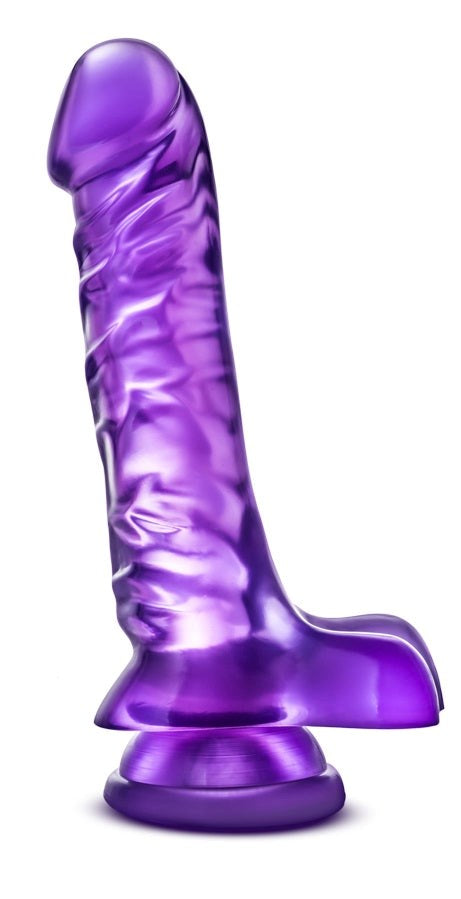 Blush Novelties B Yours Basic 8 Realistic Suction Cup Dildo with Harness - - Realistic Dildos