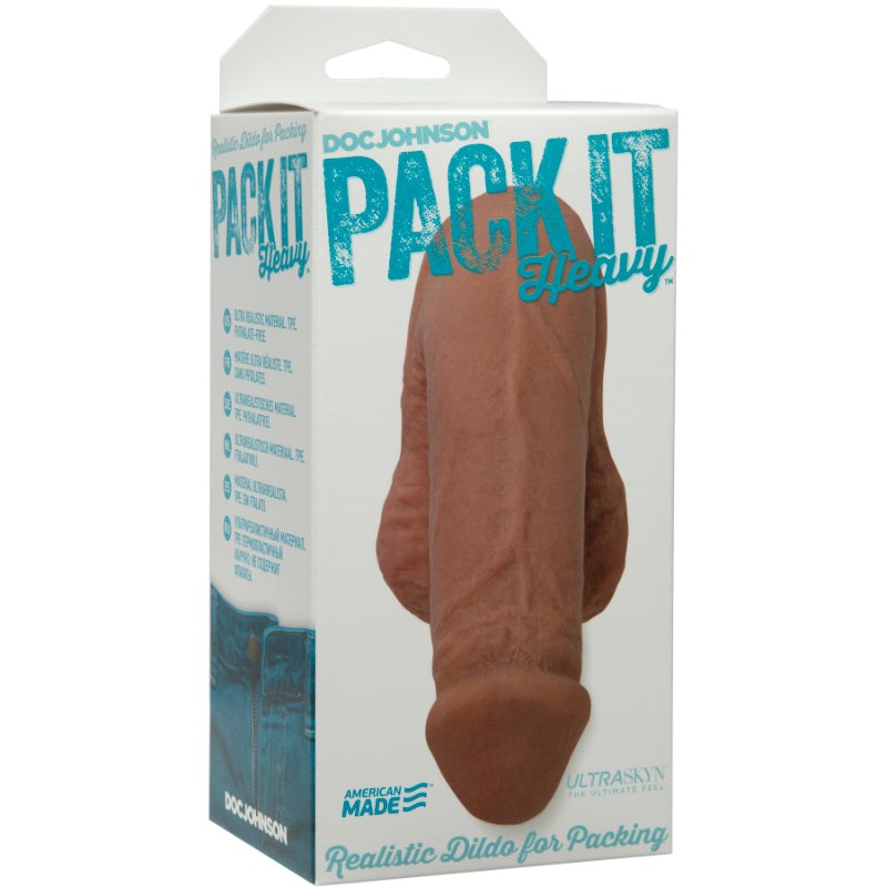 Doc Johnson Pack It Lite Lifelike Realistic Dong ULTRASKYN Packer - - Realistic Dildos