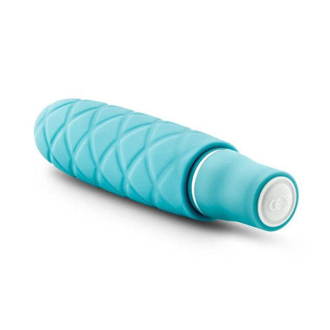 California Exotics Luxe Cozi Mini 10 Functions Silicone Vibrator Compact - Personal Massagers