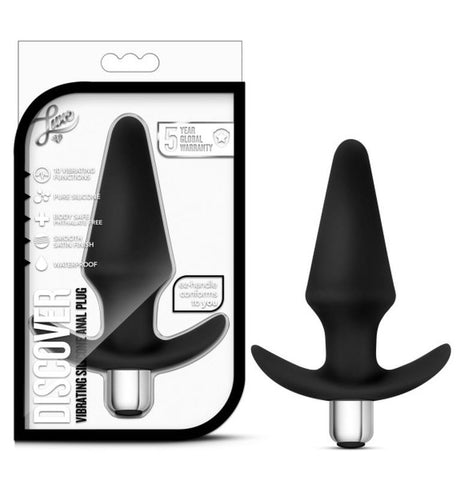 California Exotics Luxe Discover Vibrating Butt Plug with 10 Functions - Butt Plugs