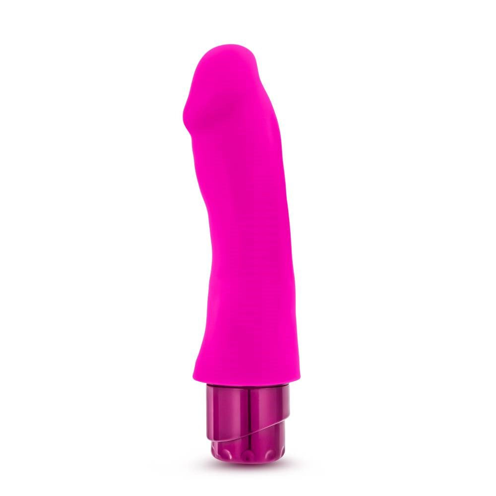 California Exotics Luxe Marco Realistic Vibrating Dong with G Spot Curve - - Vibrating Dildos