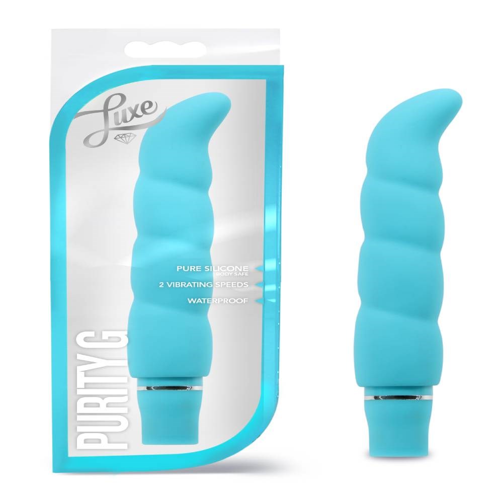 California Exotics Luxe Purity G Multi Function G Spot Vibrator - - G-Spot Vibrators