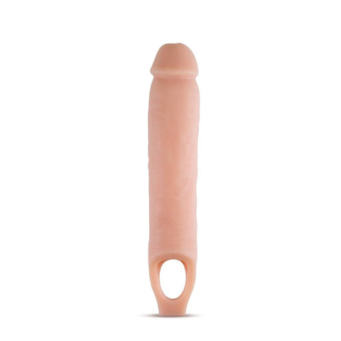 Blush Novelties Performance Mens Cock Sheath Penis Extender Vanilla TPE - Pumps, Extenders and Sleeves
